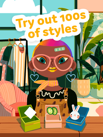 Toca Hair Salon 4可画妆版 最新版本的官方v2.4